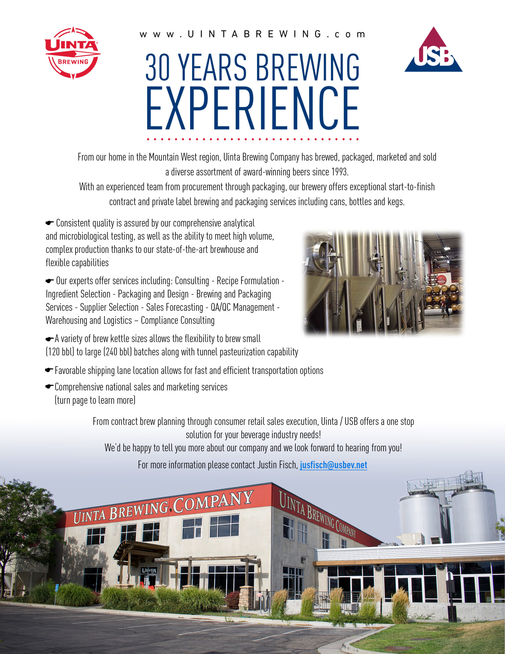 30 years brewing experience